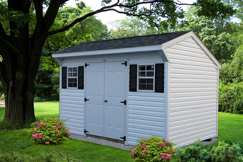 quaker style shed
