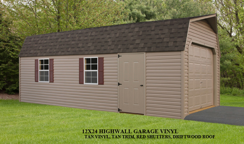 A New Single Car Garage Shed Today, A Shed Garages