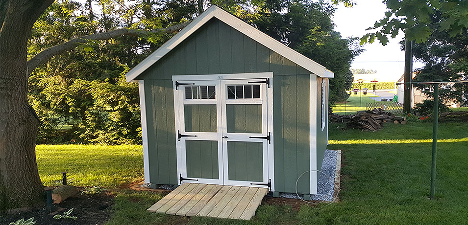 local shed installation