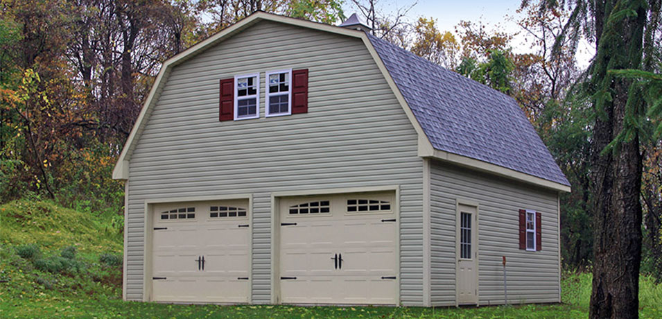 two-story double wide garage prices
