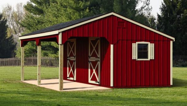 Prefab Horse Barns Custom Amish Built Modular Barns PA, MD & NJ Delivery