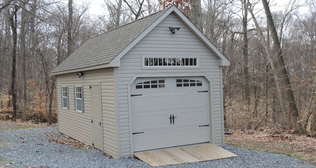 value-added elite detached garage shed