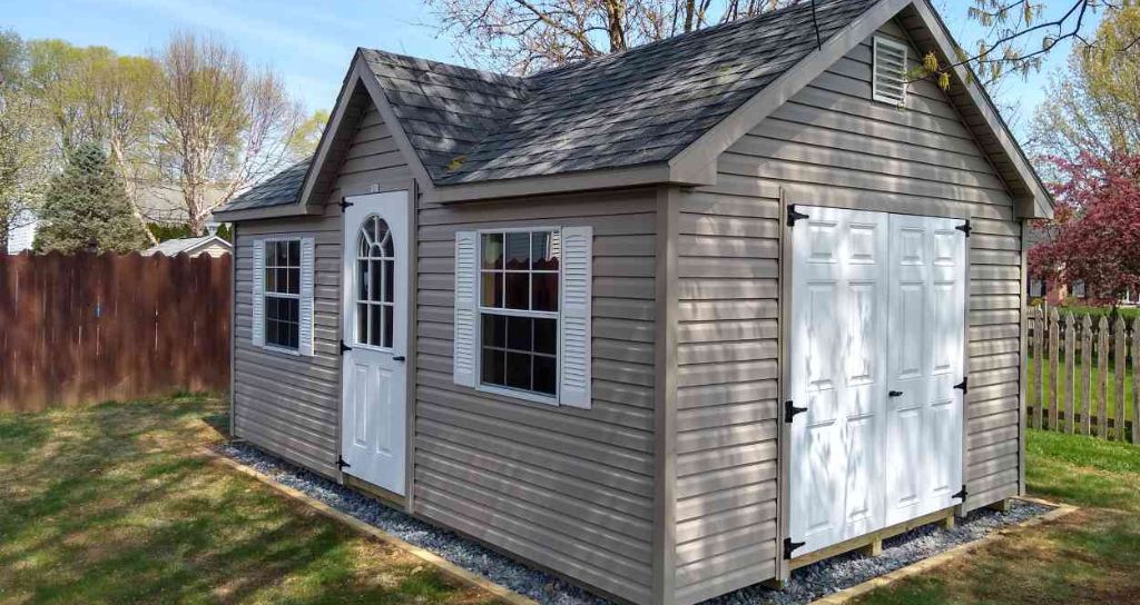Large Storage Shed in Victorian Styled Design